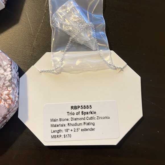 Bomb party April 23 Trio of Sparkle necklace - Picture 2 of 2